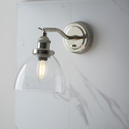 Kinkiet Endon Lighting Hansen 97589 nikiel
