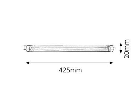 Lampa wewnętrzna Rabalux Slim 2342 biały