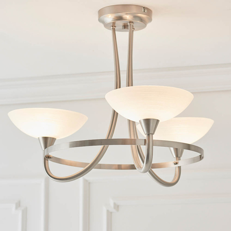Lampa sufitowa Endon Lighting Cagney CAGNEY-3SC chrom
