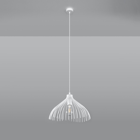 Sollux Lighting Lampa wisząca UMB biały SL.0664