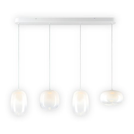 Milagro Lampa wisząca VASO WHITE 15W ML1406 BIAŁY