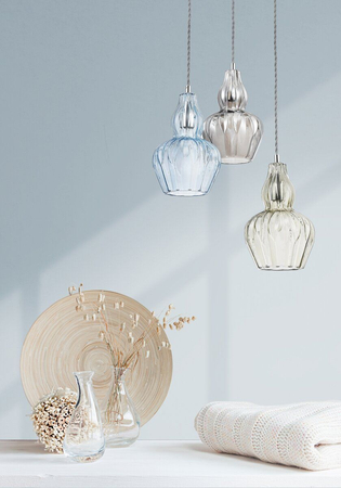 Lampa wisząca Maytoni Eustoma MOD238-PL-01-BL Nickel