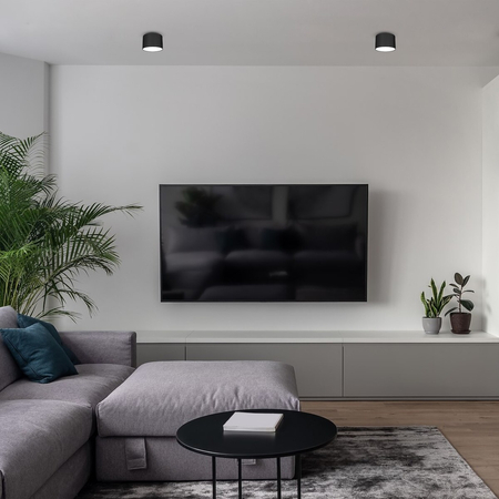 Milagro Lampa sufitowa DIXIE Black 1xGX53 MLP7543 CZARNY