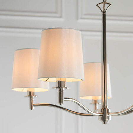 Endon Lighting Lampa wisząca 95826 biały/chrom