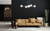 Lampa wisząca ROSSI 6 WH MIODOWY Emibig 879/6 biały/beżowy