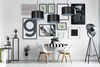 Lampa wisząca ROTO 3 BL BLACK/SILVER Emibig 185/3 czarny/srebrny