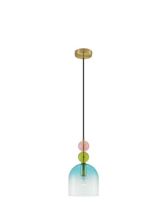 Lampa wisząca Luces Exclusivas BALAM - złoty LE43396