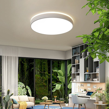 Plafon LED okrągły biały Abigali 600*65mm 60W 3000K