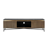 RICHMOND szafka RTV IRONVILLE – marmur, metal, MDF, sklejka brzozowa