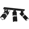 Milagro Lampa sufitowa VIDAR BLACK/CHROME 3xGU10 MLP6286 Czerń / Chrom
