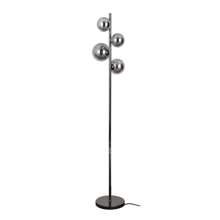 Lampa podłogowa Italux FL-406007-4-BCR czarny perłowy