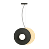 Lampa wisząca SOHO 2 Emibig 1303/2 biały/czarny