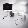 Kinkiet Ideal Lux 124179 Holiday AP2 Nero