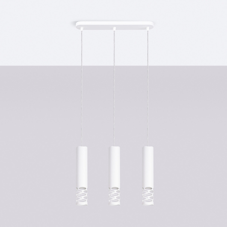 Sollux Lighting Lampa wisząca LIRO 3L biały SL.1693