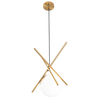 Lampa wisząca Maxlight P0403 mosiądz