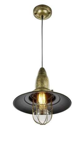 Lampa wisząca Trio 304500104 złoty