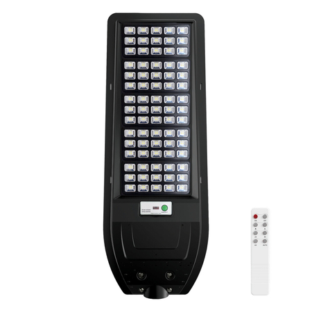 Eko-Light Latarnia Solarna Via 200W 2400lm 6000K EKO9096 CZARNY