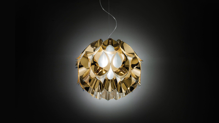 Lampa wisząca Slamp FLO85SOS0001O_000 Flora Small Gold