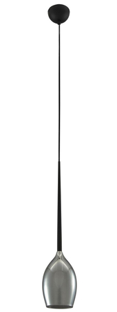 Lampa wisząca IZZA 1 SMOKY Azzardo AZ2936 przydymiony