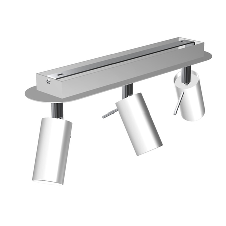 Milagro Lampa sufitowa Preston 3x mini GU10 Biały/Chrom MLP7616 Biel / Chrom