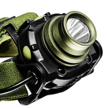 Latarka czołowa Falcon Eye SPOOK FHL0036 zielony