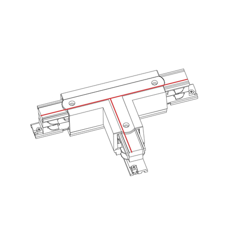 CTLS POWER T CONNECTOR, RIGHT 1 (T-R1) Nowodvorski 8242 czarny