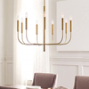 Żyrandol Elstead Lighting Brianna mosiądz FE-BRIANNA9-BB