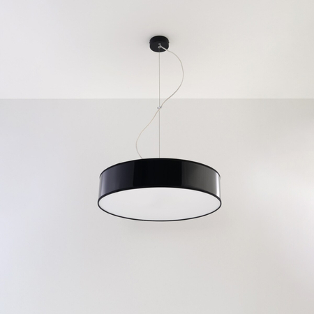 Sollux Lighting Lampa wisząca ARENA 45 czarna SL.0118