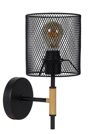Kinkiet Lucide BASKETT 45259/01/30 czarny