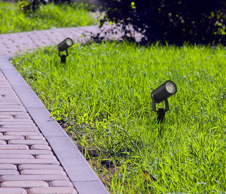 Lampa zewnętrzna Italux OSPL-7125-GU10 Czarny piaskowany