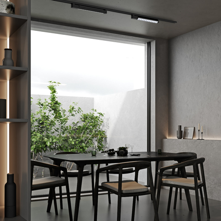 Milagro Oprawa track light CYBER BLACK 28W LED ML7916 CZARNY