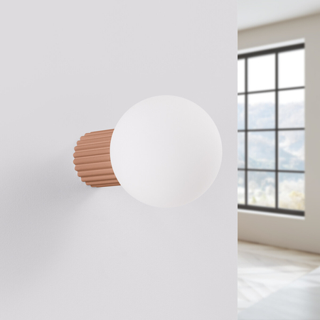 Sollux Lighting Kinkiet HALO mocca IP44 SL.1732