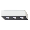 Sollux Lighting Plafon MONO 3 czarny SL.0072