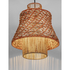 Lampa wisząca Luces Exclusivas MURVOLO LE45363 drewno jasne i ciemne, inny