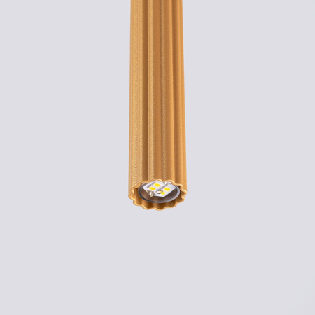 Sollux Lighting Lampa wisząca ARCHE 1 złota SL.1339