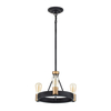 Lampa wisząca / Półplafon Silas - 3 źródła światła Quintiesse QN-SILAS-3P-DZ