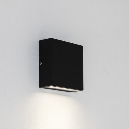 Kinkiet zewnętrzny Astro Elis Single LED 1331001 Czarny z Teksturą