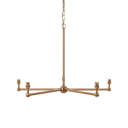 Lampa wisząca Endon Lighting Santiago 108212 mosiądz