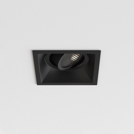 Spot Astro Minima Slimline Square Adjustable Fire-Rated 1249043 Matowy Czarny