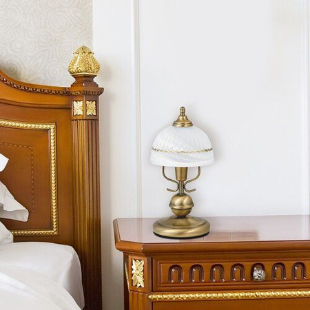 Lampa stołowa Rabalux Flossi 8812 brąz