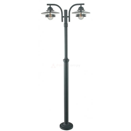 OSLO 2014 BLACK E27 LED 2 X 9W