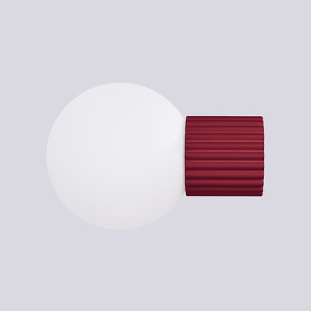 Sollux Lighting Kinkiet HALO burgund IP44 SL.1747