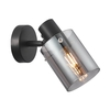 Kinkiet Italux Sardo SPL-5581-1-BK-SG Czarny, dymiony