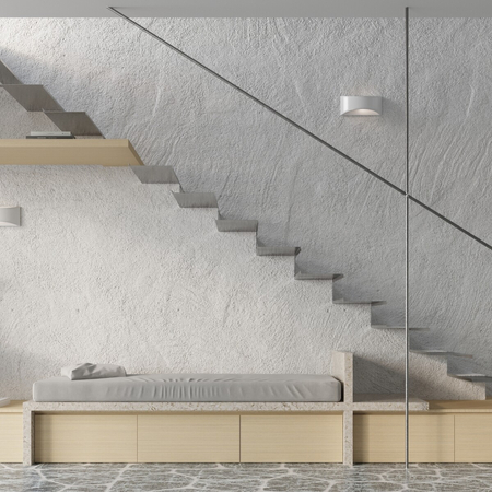 Sollux Lighting Kinkiet lakierowany VIXEN biały połysk SL.1048