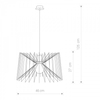 Lampa wisząca Nowodvorski 6768 Ness