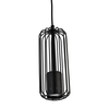Lampa wisząca Sintra 1xGU10 czarna LP-975/1P BK