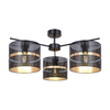 Lampa sufitowa Kaja MALAVI K-5502 czarny, złoty