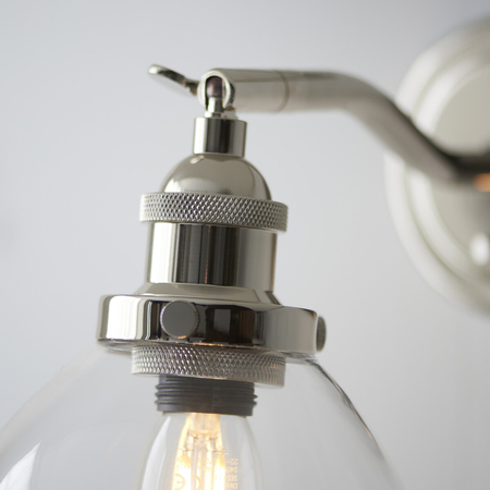 Kinkiet Endon Lighting Hansen 97589 nikiel