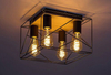 Lampa sufitowa Rabalux Boire 71024 czarny