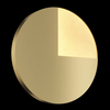 Kinkiet Maytoni Jupiter MOD320WL-L12BS3K Brass